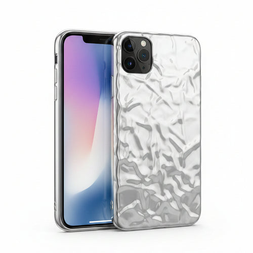 Liquid Metal Ripple iPhone Case