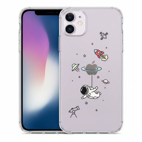 Apple planet mean astronaut tethered spaceship satellite telescope plants starts